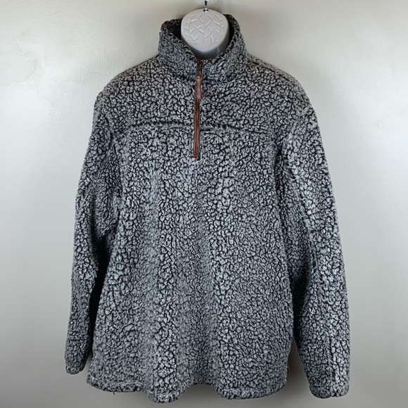 Alpine Sherpa Pullover Quarter Zip Women’s XL Warm‎ Comfortcore Gorpcore Casual - Picture 1 of 8